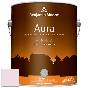Benjamin Moore Aura 634 Waterborne Exterior Low Lustre Finish краска цвет 2080-70 Aztec Lily