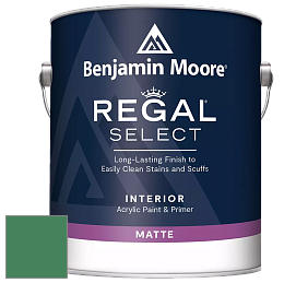 Benjamin Moore 548 IRegal Select Interior Paint - Matte краска цвет 2038-20 Irish Clover