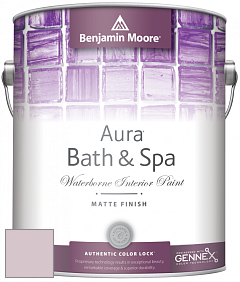 Benjamin Moore Aura 532 Bath & Spa Waterborne Interior Paint Matte Finish краска цвет NCS S 1510-R20B 
