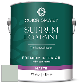 COLOR SMART CS 619 SUPREM ECO PAINT матовая краска цвет 458 Sage Tint