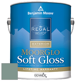 Benjamin Moore W096 Regal Select Exterior Paint-Moor GloSoft Gloss Finish краска цвет 705 Sioux Falls