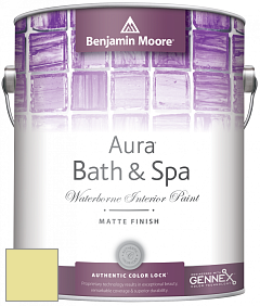 Benjamin Moore Aura 532 Bath & Spa Waterborne Interior Paint Matte Finish краска цвет 2027-50 Hibiscus