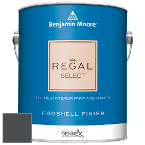 Benjamin Moore 549 Regal Select Waterborne Interior Eggshell Finish краска цвет 1603 Graphite