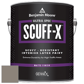 Benjamin Moore 484 Ultra Spec SCUFF-X Interior Matte Finish краска цвет 2111-40 Taos Taupe