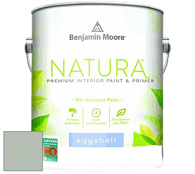 Benjamin Moore 513 Natura Interior Eggshell Finish краска с блеском цвет 696 Pleasant Valley