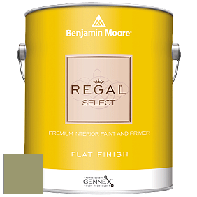 Benjamin Moore 547 Regal Select Waterborne Interior Flat Finish краска цвет 488 Mountain Lane