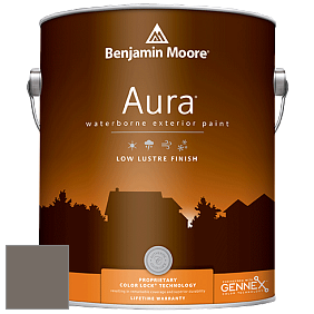 Benjamin Moore Aura 634 Waterborne Exterior Low Lustre Finish краска цвет 1470 Bear Creek