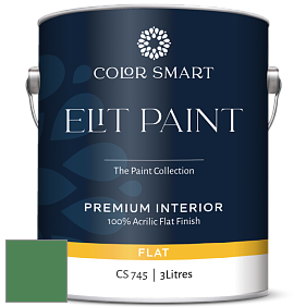 COLOR SMART CS 745 ELIT PAINT глубокоматовая моющаяся краска цвет 2035-30 Nile Green