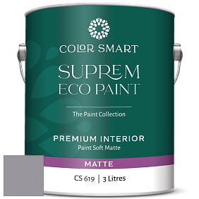 COLOR SMART CS 619 SUPREM ECO PAINT матовая краска цвет NCS S 4005-R50B 