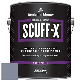 Benjamin Moore 484 Ultra Spec SCUFF-X Interior Matte Finish краска цвет 1440 Irises
