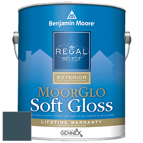 Benjamin Moore W096 Regal Select Exterior Paint-Moor GloSoft Gloss Finish краска цвет 2058-10 Twilight