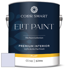 COLOR SMART CS 745 ELIT PAINT глубокоматовая моющаяся краска цвет NCS S 0515-R60B 