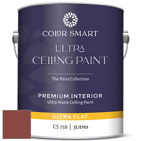 COLOR SMART CS 758 ULTRA CEILING PAINT ультраматовая краска цвет 2172-10 Copper Clay