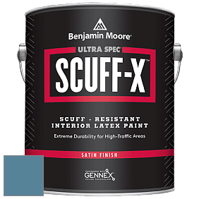 Benjamin Moore 486 Ultra Spec SCUFF-X Interior Satin Finish краска цвет NCS S 4030-B 