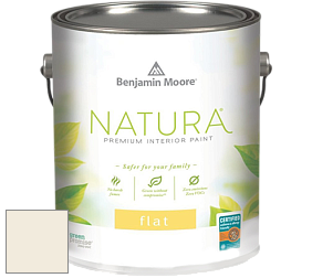Benjamin Moore 512 Natura Interior Flat Finish матовая краска цвет 925 Ivory White