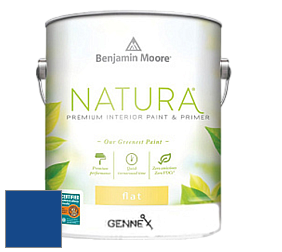 Benjamin Moore 514 Natura Interior Semi-Gloss Finish краска цвет RAL 5005 