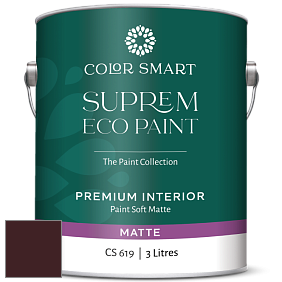 COLOR SMART CS 619 SUPREM ECO PAINT матовая краска цвет RAL 3007 