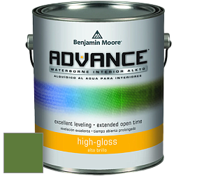 Benjamin Moore 794 Advance Interior Paint-High Gloss глянцевая алкидная эмаль цвет NCS S 3560-G30Y 