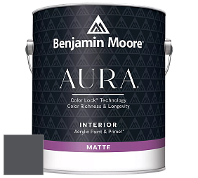Benjamin Moore Aura 522 Interior Paint - Matte краска цвет 1610 French Beret