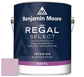 Benjamin Moore 548 IRegal Select Interior Paint - Matte краска цвет 1361 Countryside Pink