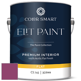COLOR SMART CS 745 ELIT PAINT глубокоматовая моющаяся краска цвет NCS S 3055-R30B 