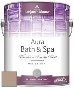Benjamin Moore Aura 532 Bath & Spa Waterborne Interior Paint Matte Finish краска цвет AF-135 