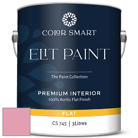 COLOR SMART CS 745 ELIT PAINT глубокоматовая моющаяся краска цвет NCS S 1040-R20B 