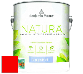 Benjamin Moore 513 Natura Interior Eggshell Finish краска с блеском цвет RAL 3024 