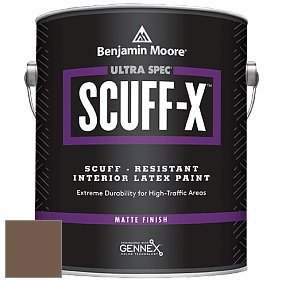 Benjamin Moore 484 Ultra Spec SCUFF-X Interior Matte Finish краска цвет AF-165 