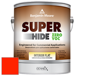 Benjamin Moore 355 Super Hide Zero Voc Interior Flat краска цвет RAL 2005 