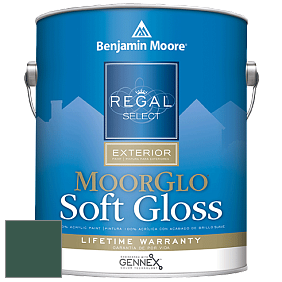 Benjamin Moore W096 Regal Select Exterior Paint-Moor GloSoft Gloss Finish краска цвет 2052-10 Ocean Tropic