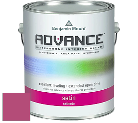 Benjamin Moore 792 Advance Interior Paint-Satin эмаль цвет 2079-30 Peony