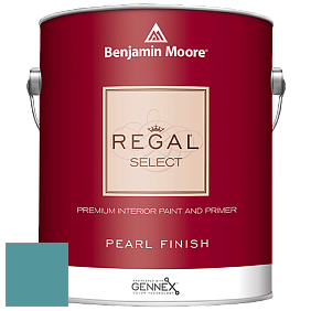 Benjamin Moore 550 Regal Select Waterborne Interior Pearl Finish краска цвет 726 Rendezvous Bay