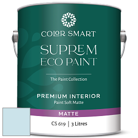 COLOR SMART CS 619 SUPREM ECO PAINT матовая краска цвет 792 Mystical Blue