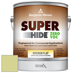 Benjamin Moore 355 Super Hide Zero Voc Interior Flat краска цвет NCS S 1030-G60Y 