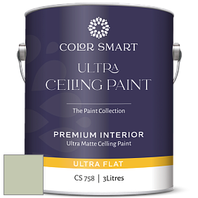 COLOR SMART CS 758 ULTRA CEILING PAINT ультраматовая краска цвет 438 Spring Valley