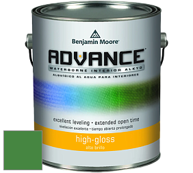 Benjamin Moore 794 Advance Interior Paint-High Gloss глянцевая алкидная эмаль цвет RAL 6017 