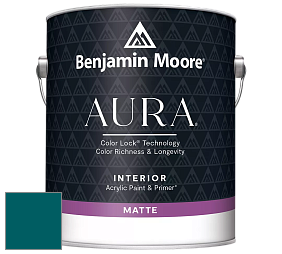 Benjamin Moore Aura 522 Interior Paint - Matte краска цвет NCS S 5540-B20G 
