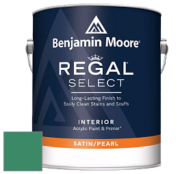 Benjamin Moore 550 Regal Select Waterborne Interior Pearl Finish краска цвет 594 Peridot