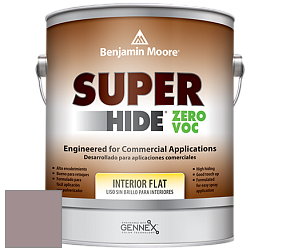 Benjamin Moore 355 Super Hide Zero Voc Interior Flat краска цвет NCS S 4010-R10B 