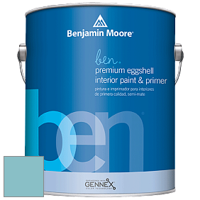 Benjamin Moore Ben W626 Premium Interior Latex Eggshell краска цвет 724 Peacock Feathers