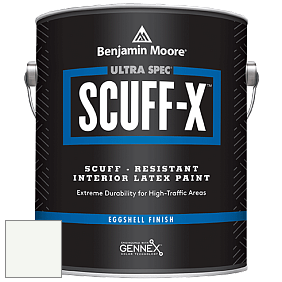 Benjamin Moore 485 Ultra Spec SCUFF-X Interior Eggshell Finish краска цвет OC-65 Chantilly Lace