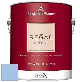 Benjamin Moore 550 Regal Select Waterborne Interior Pearl Finish краска цвет 815 Swiss Blue