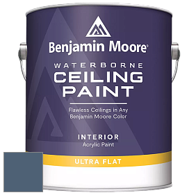 Benjamin Moore 508 Waterborne Ceiling Paint краска для потолков цвет 840 Kensington Blue
