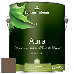 Benjamin Moore Aura 528 Waterborne Interior Semi-gloss Finish краска цвет AF-165 