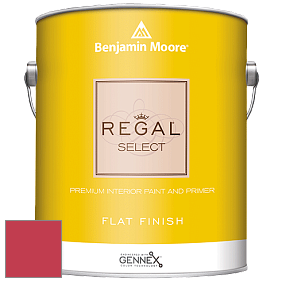 Benjamin Moore 547 Regal Select Waterborne Interior Flat Finish краска цвет 2001-20 Bonfire
