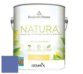 Benjamin Moore 514 Natura Interior Semi-Gloss Finish краска цвет NCS S 3050-R70B 