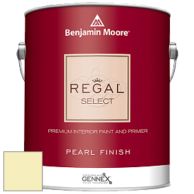 Benjamin Moore 550 Regal Select Waterborne Interior Pearl Finish краска цвет 2025-60 Lemon Glow