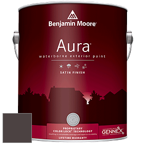 Benjamin Moore Aura 631 Waterborne Exterior Satin Finish краска цвет AF-180 