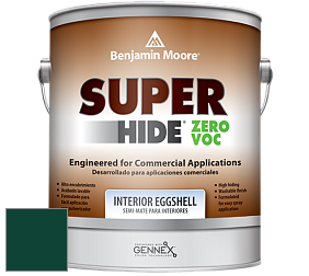 Benjamin Moore 357 Super Hide Zero Voc Interior Eggshell краска цвет RAL 6005 
